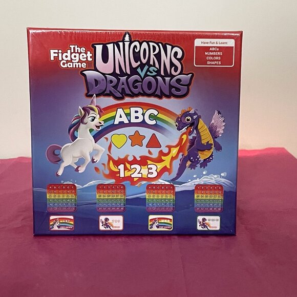 The Fidget Game Unicorns Vs. Dragons! - Picture 2 of 5